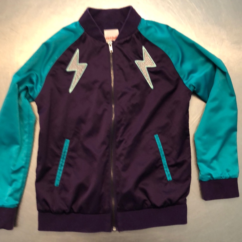 Cat & Jack girls bomber jacket